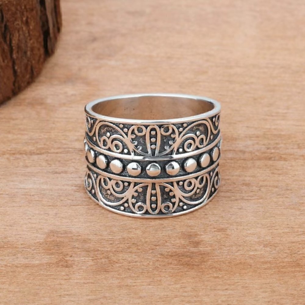 Boho Ring Funky and Chunky #751 - Picture 4 of 8